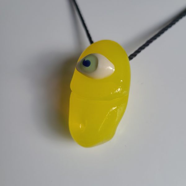 Yellow cyclops pendant