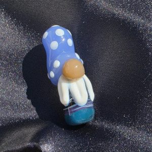 Mushroom Cap Gnome Pendant