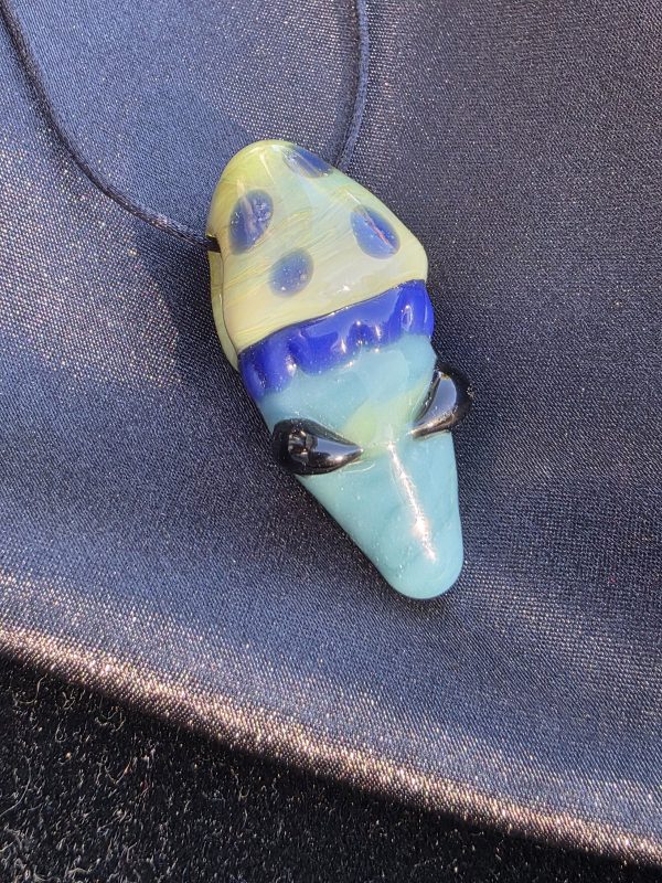 Mushroom Cap Alien Pendant
