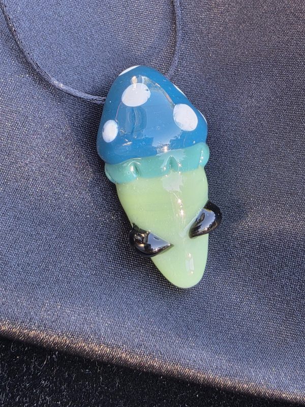 Mushroom  Cap Alien Pendant