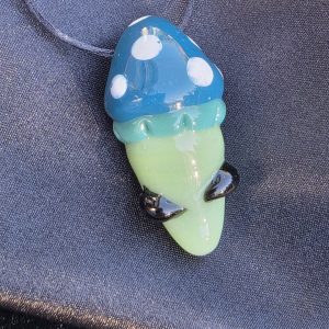 Mushroom  Cap Alien Pendant