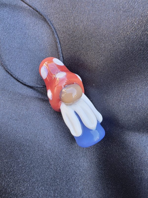 Mushroom Cap Gnome Pendant